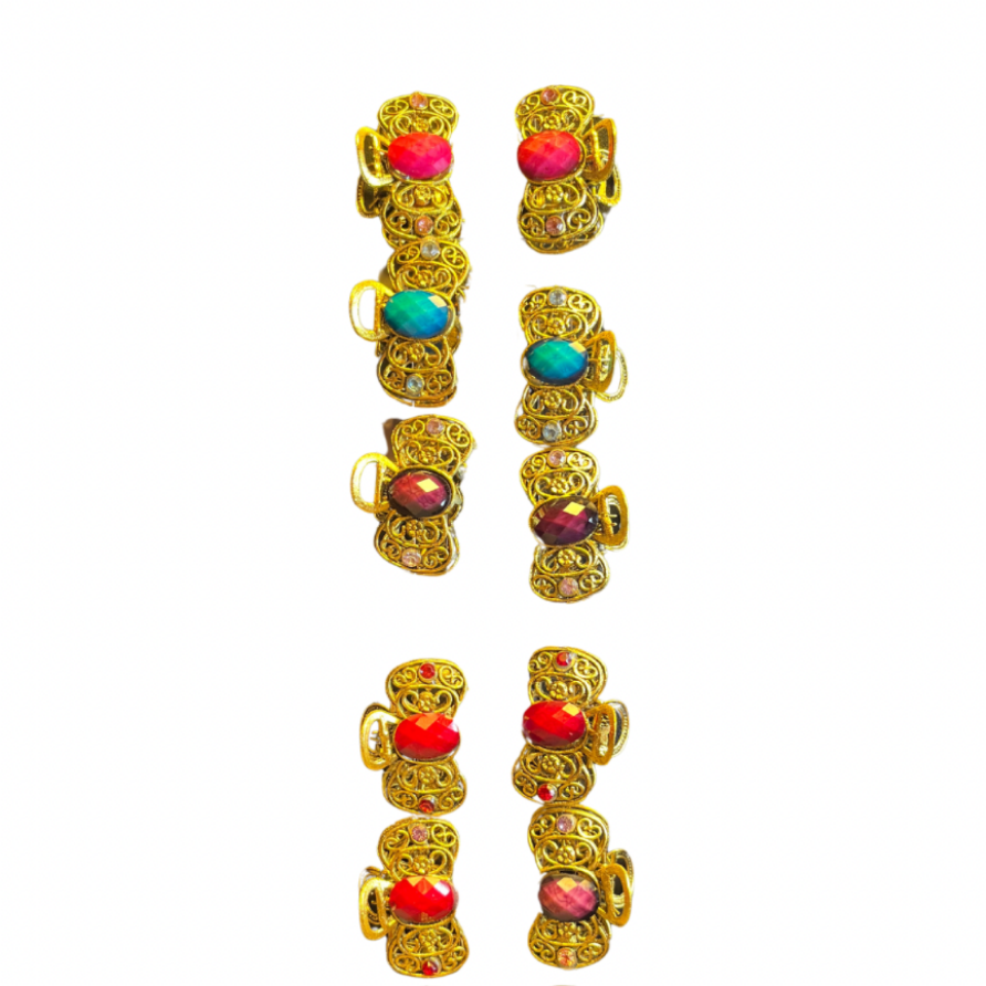 Broche de Pelo x 12  Art 005