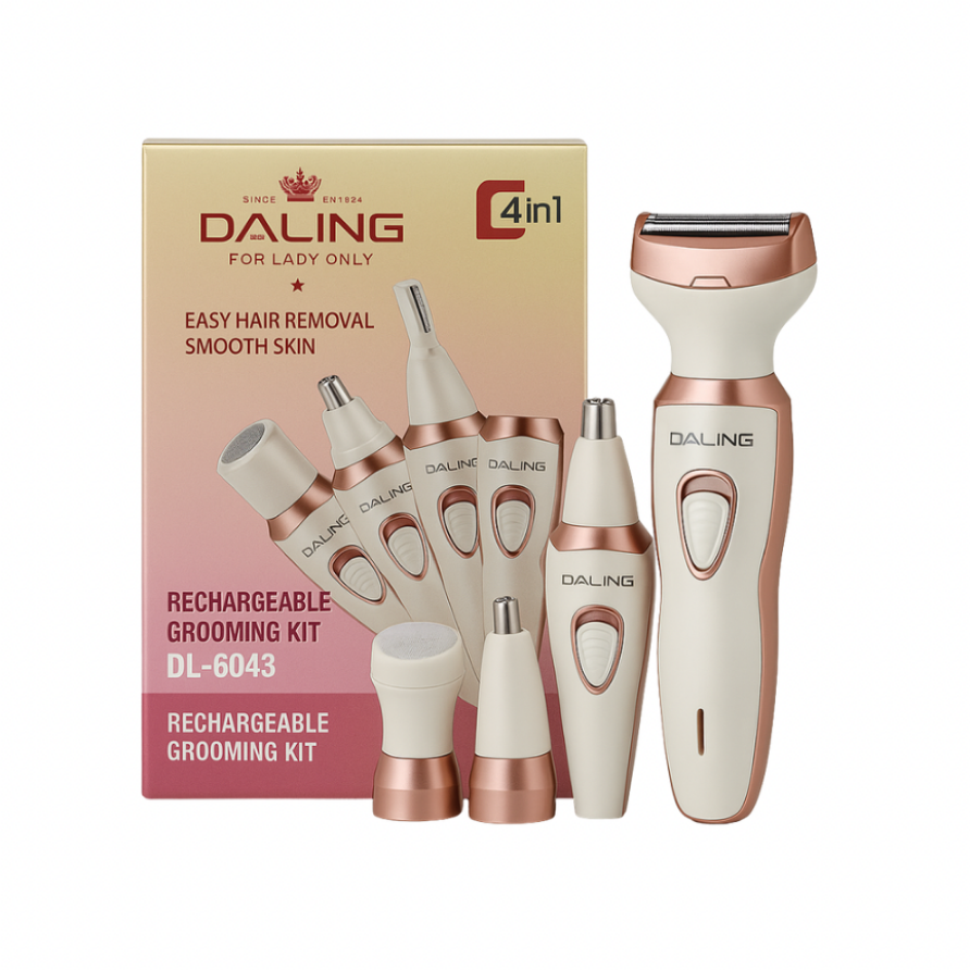 Depiladora Electronica Recargable 4 en 1 Art. 6043