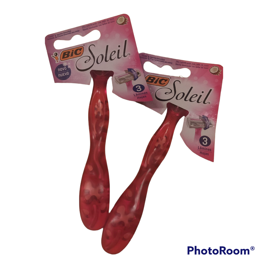 Maquinita BIC Soleil 3 Filos Rosa