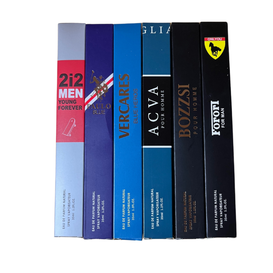 Perfume  Hombre 35ml Surtidos x 6 unidades