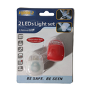 Luz Bicicleta Goma Silicona ART.90044