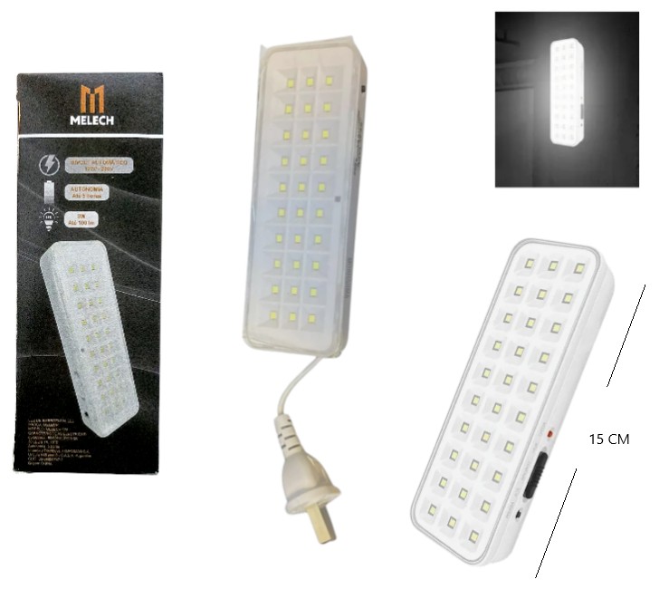 Luz de emergencia30 led rec ms 7002