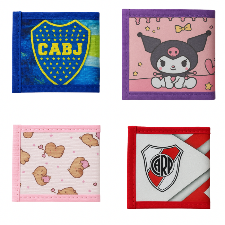 Billetera Infantil Personajes