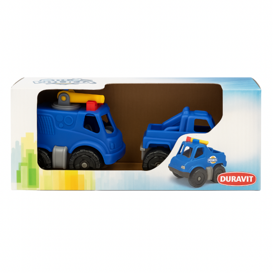 Camiones Duravit Set de Policia x2 Art. 368