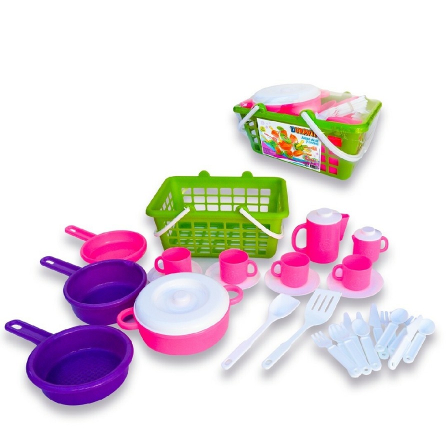 [TP613] Juego de Té y Cocina Canasta art 613 duravit