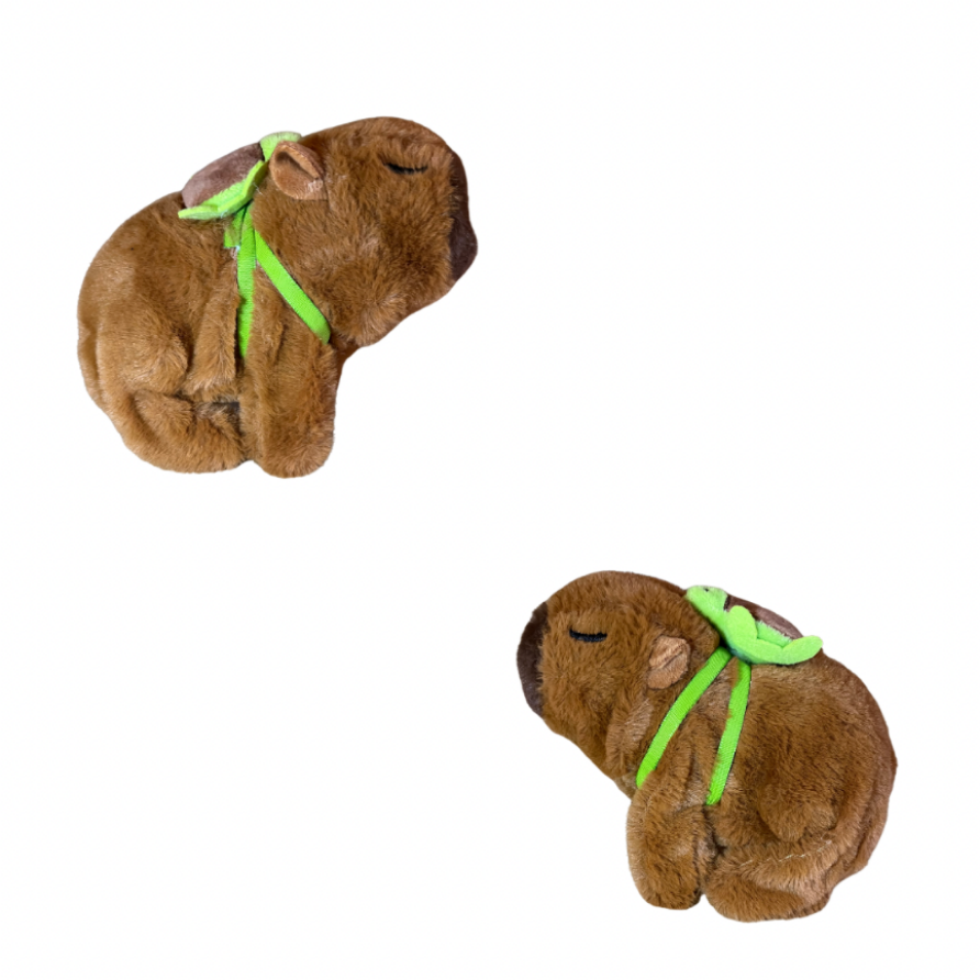 Peluche Capybara Salta y Olfatea