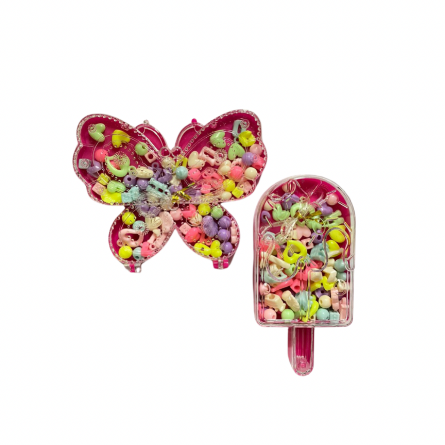 Set para Armar Pulseras Helados /Mariposas Art. CZ0023A5