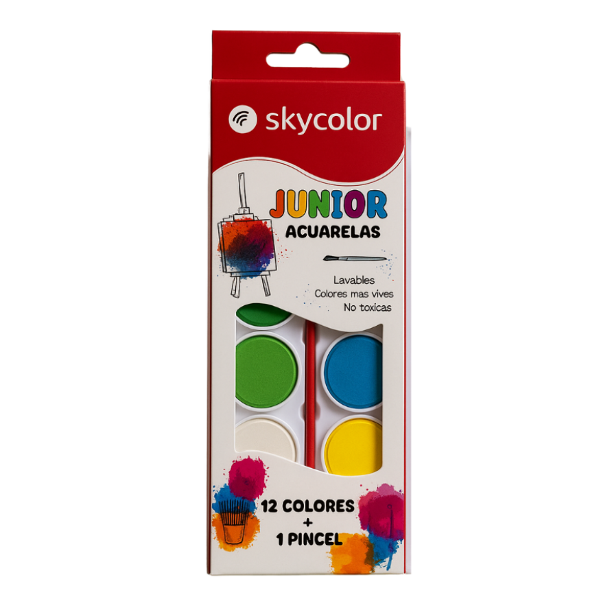 Acuarela x12 Sky Color