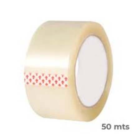 Cinta Embalar Transparente 50 mts