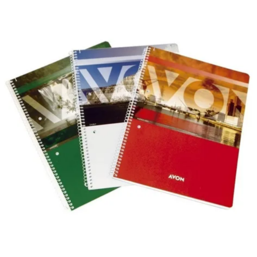 Cuadernillo Universitario Avon x 80 hojas Rayadas