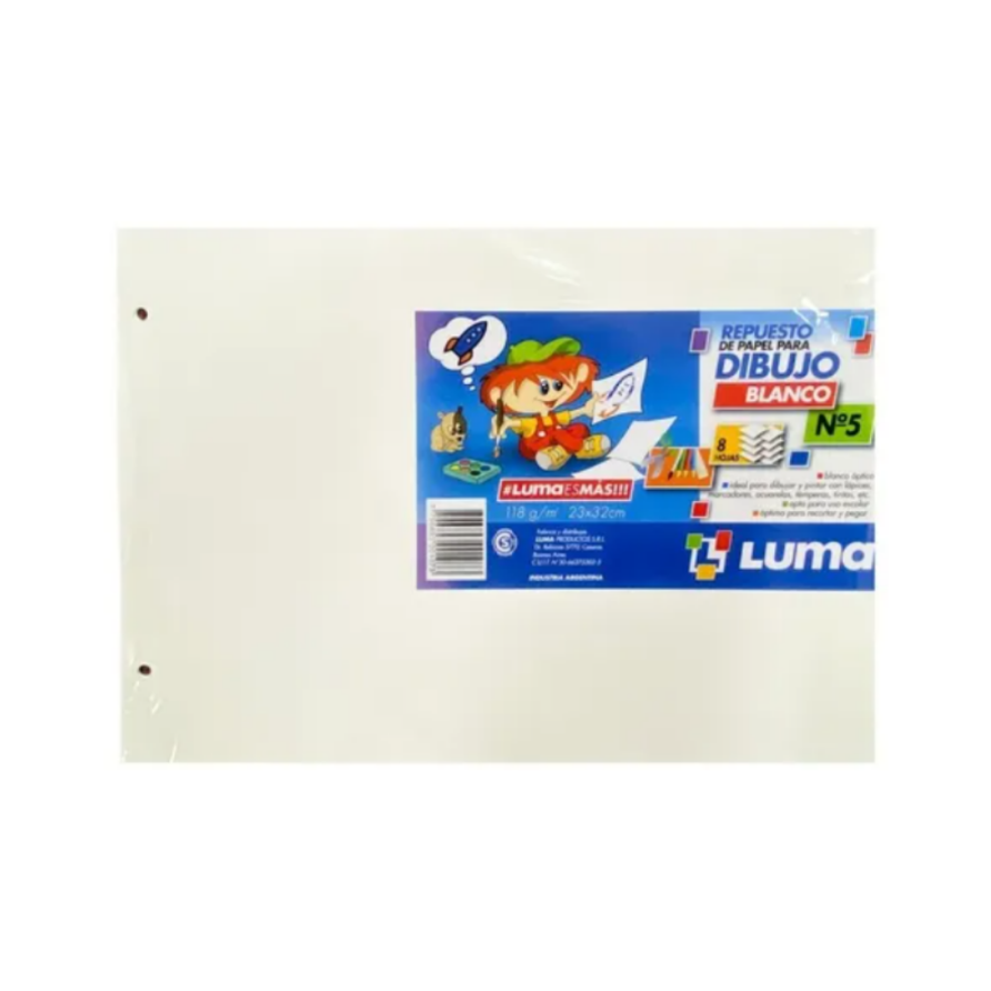 [ML358001] Hojas Canson N°3 Blancas
