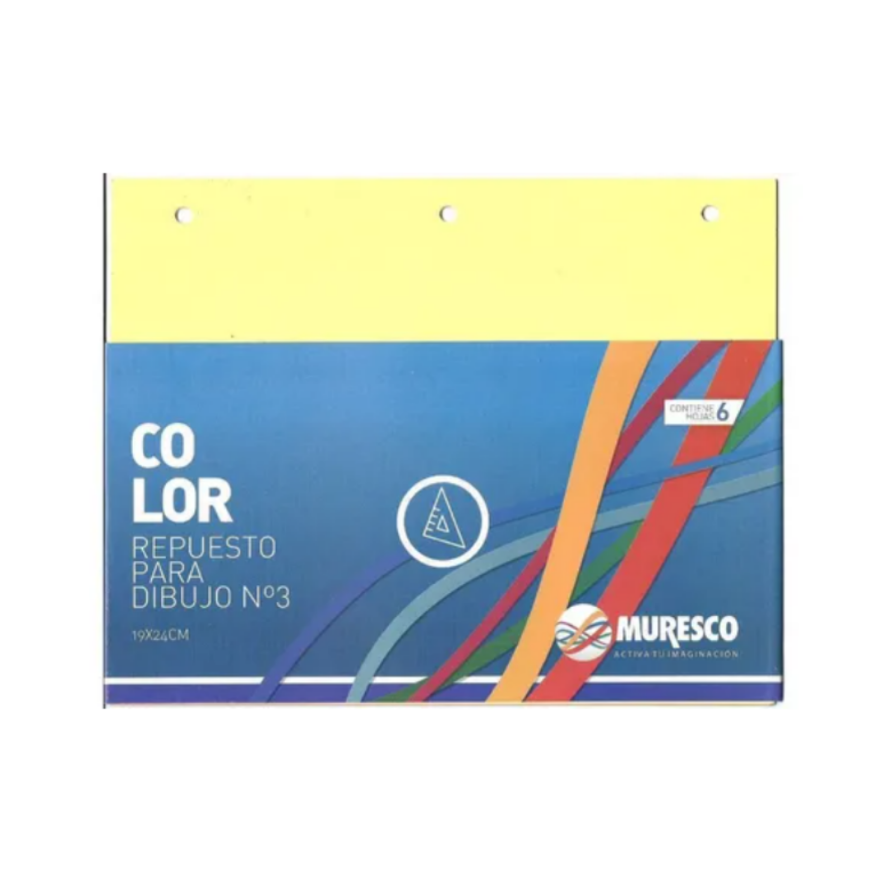 Hojas Canson N°3 Color