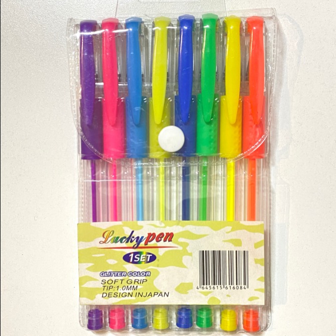 Lapicera Fluor x8