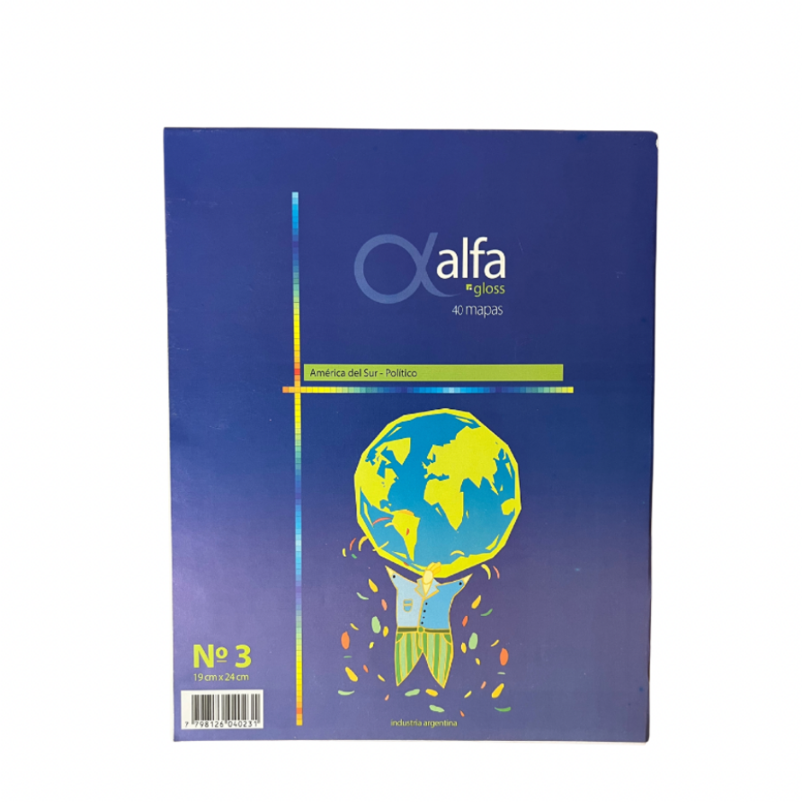 [ML 502057] Mapa N 3 America del Sur Politico x 10