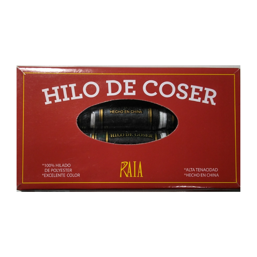 Hilo Coser x12 Negro 5G110B
