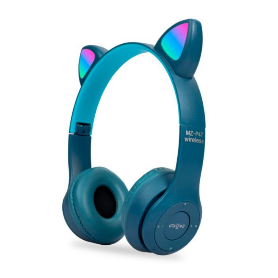 Auricular Bluetooth Vincha P47 Gatito Art. 12004