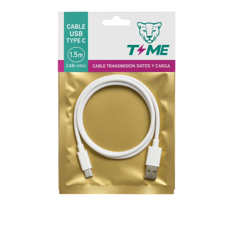 [ITCAB41006] Cable Time 1.5 USB Tipo C  41006/14