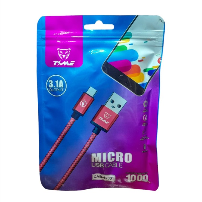 Cable Time Micro USB 3.1A ART 42007