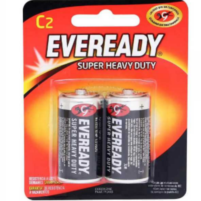 Pila Eveready Mediana Tamaño C