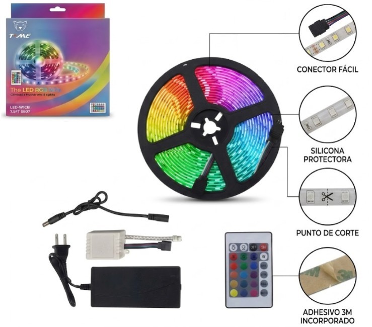 [LED83108] Tira Led Time 5mts 28x35 ART. 83091