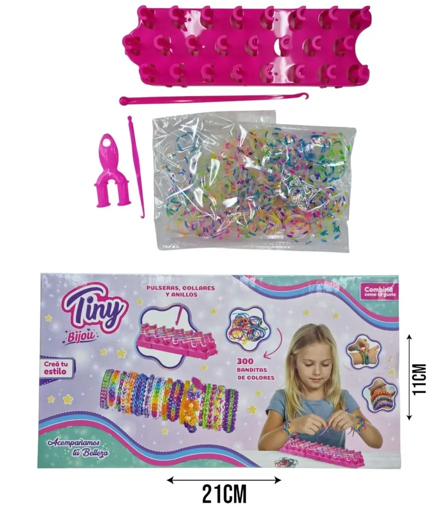 [NR243680] Arma pulsera de goma Tiny 56298