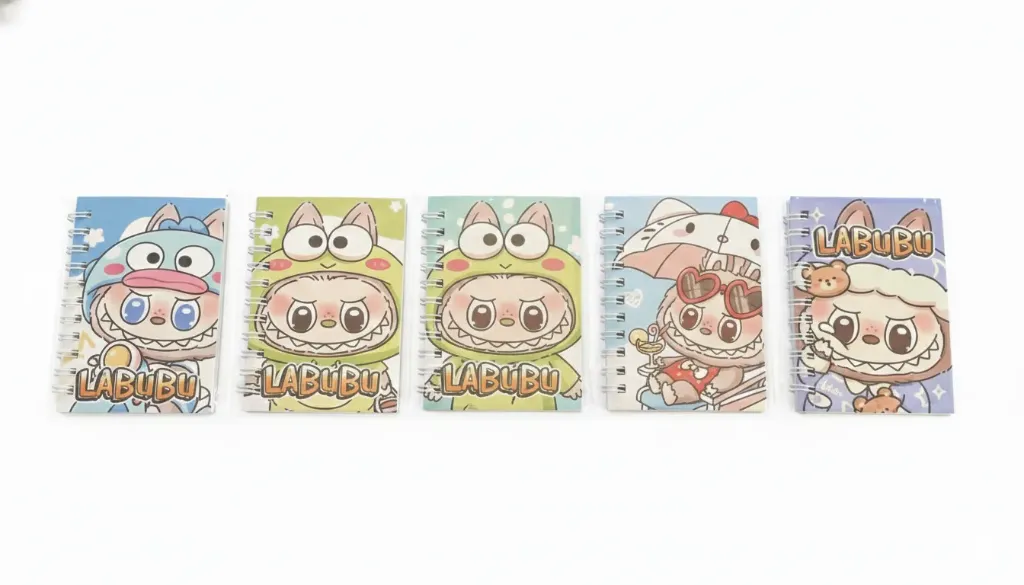 Agenda Anotador Personajes Tira x4 Art. A7