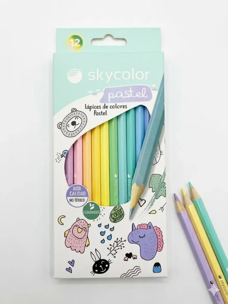 Lapices Sky Color x12 L Pastel