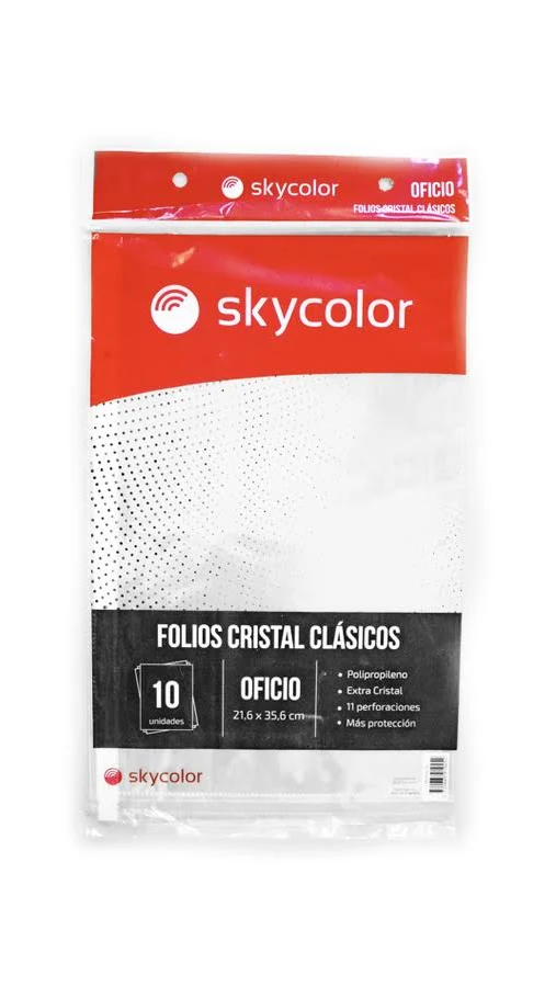 Folio X10u OFICIO Reforzado SkyColor Art.  FFOF1010