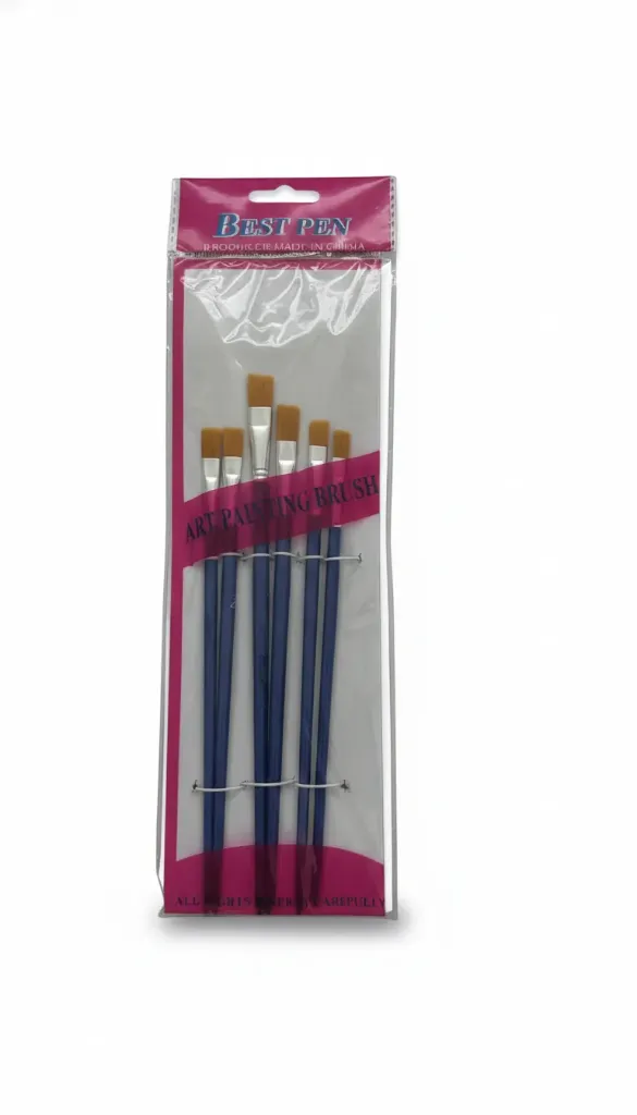 Pinceles Azul x 6 Art. 910217