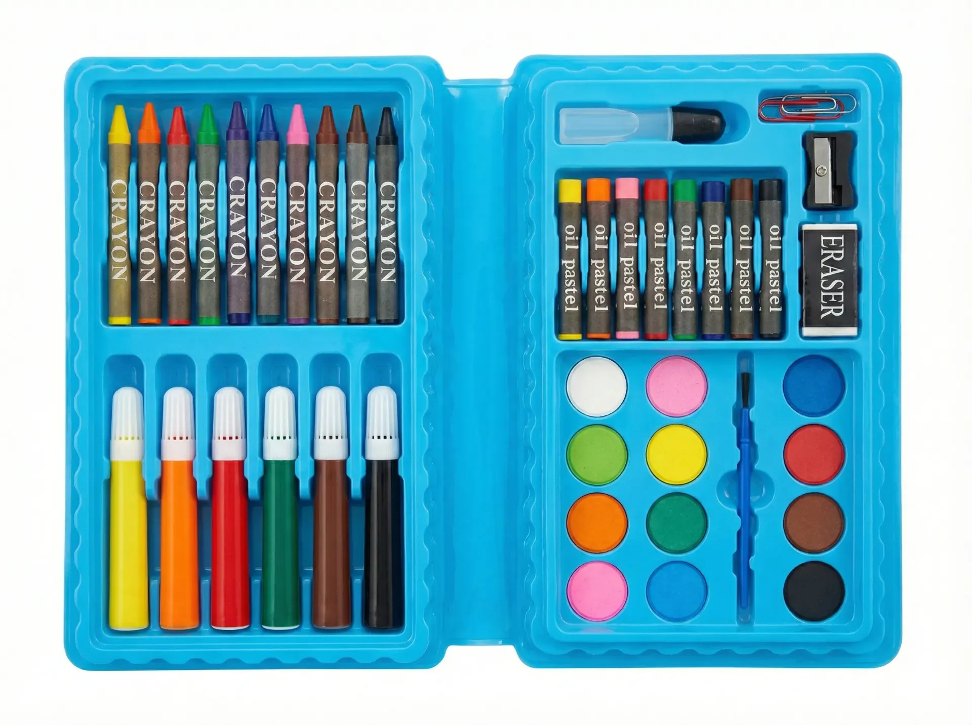 Valija x42 Marcadores / Crayones / Acuarelas Art. 511388