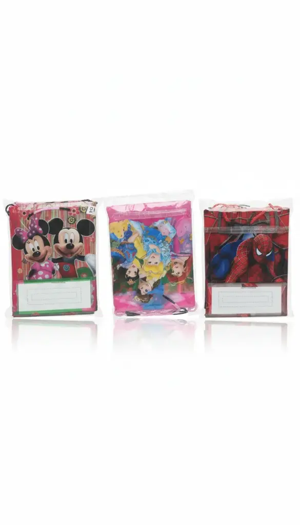 Bolsa Regalo Personajes 13x14 cm