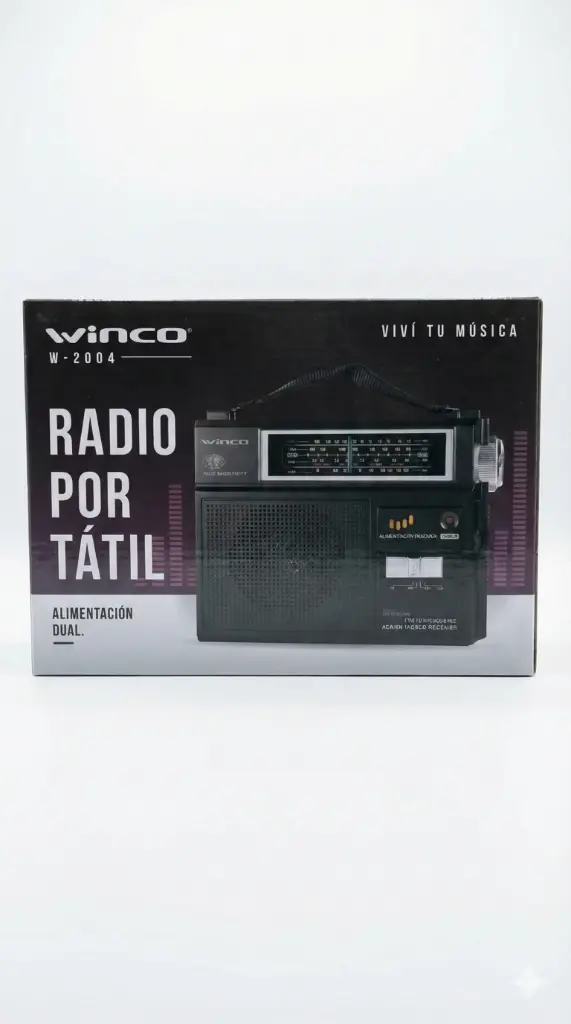 Radio Portatil Winco 204