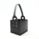 Canasta Cuerina Cubo