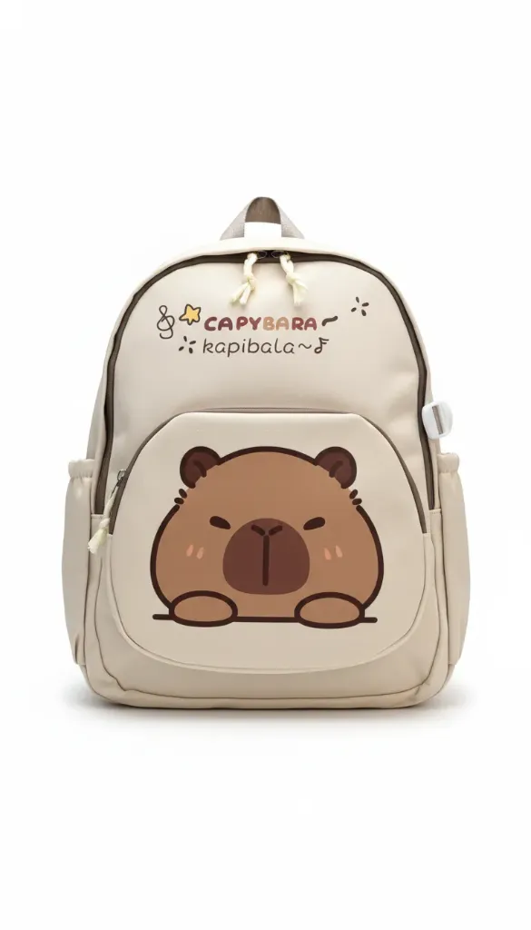 Mochila Capybara 43x30x18cm Art. 202A