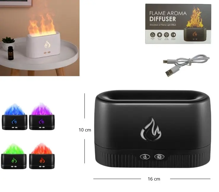 Humidificador Fire RGB Art. 91070