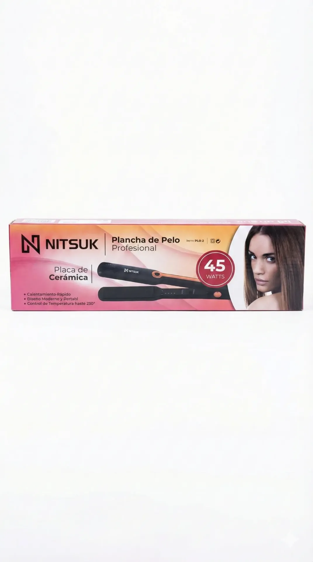 Plancha de pelo Nitsuk 45W Art. PLN2