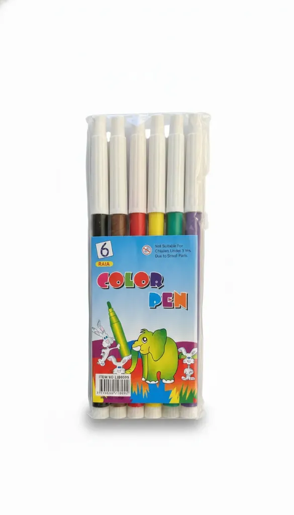 Fibras Color Pen x6 Art. 9595
