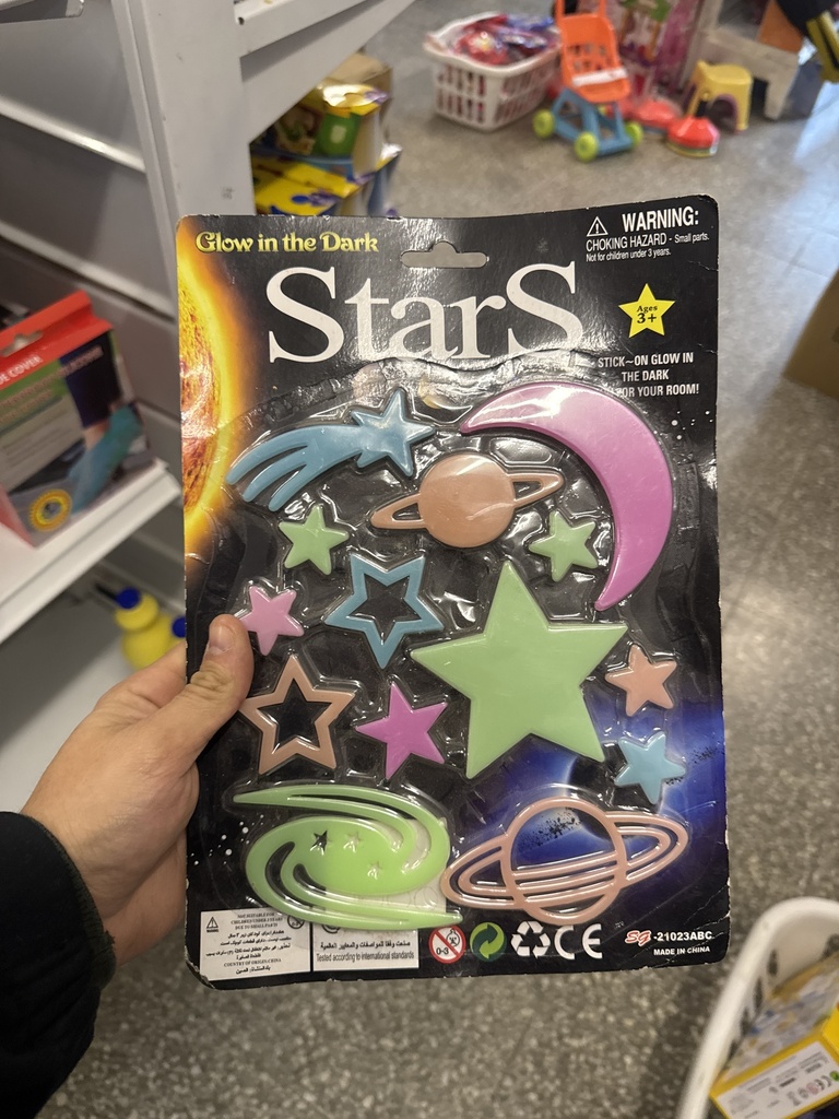 Estrellas Fluorescente 693