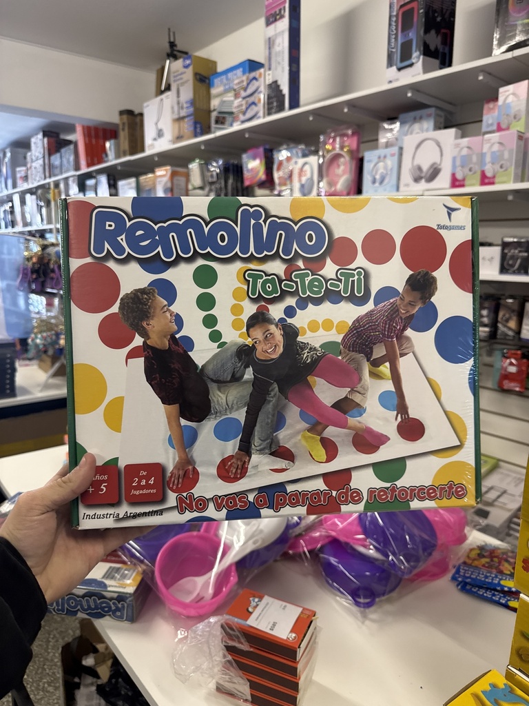 Juego Remolino Ta-Te-Ti (Twister) TotoGames Art. 2018