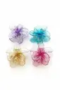 Broche de Pelo Flor Transparente Art. 572