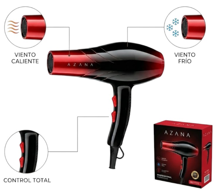 Secador de Pelo Azana 2200W Art.7215