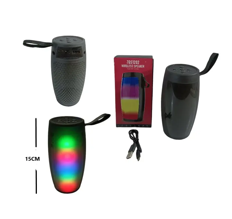 Parlante con luz RGB BT-FM Art. 1201