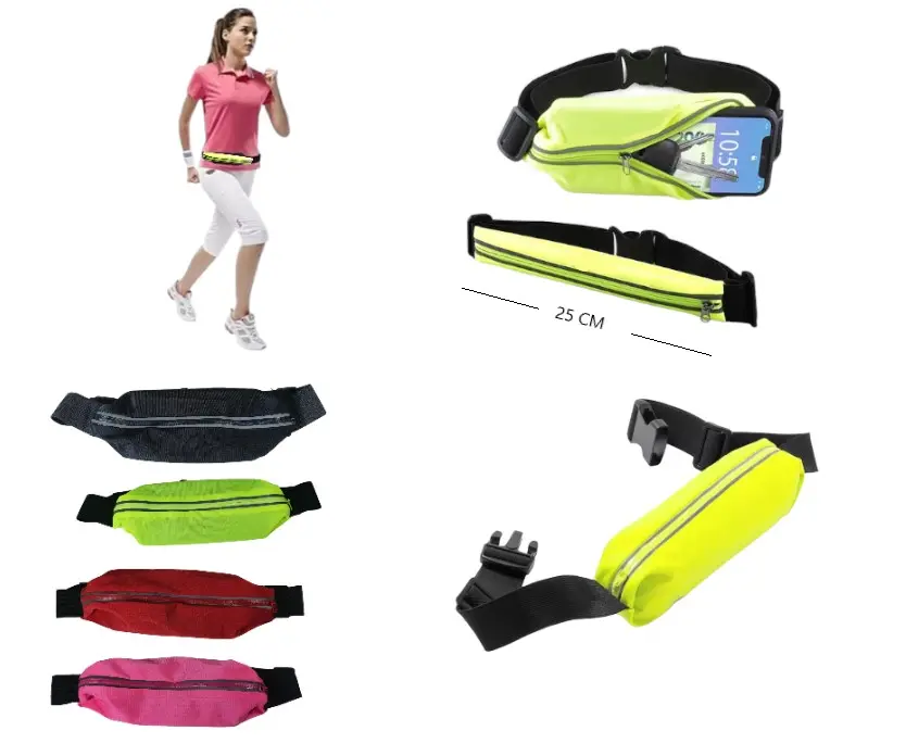 RIÑONERA SPORT SOLO NEGRO