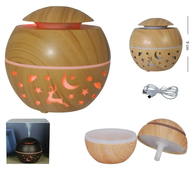 Humidificador diseño madera Art. JSQ09