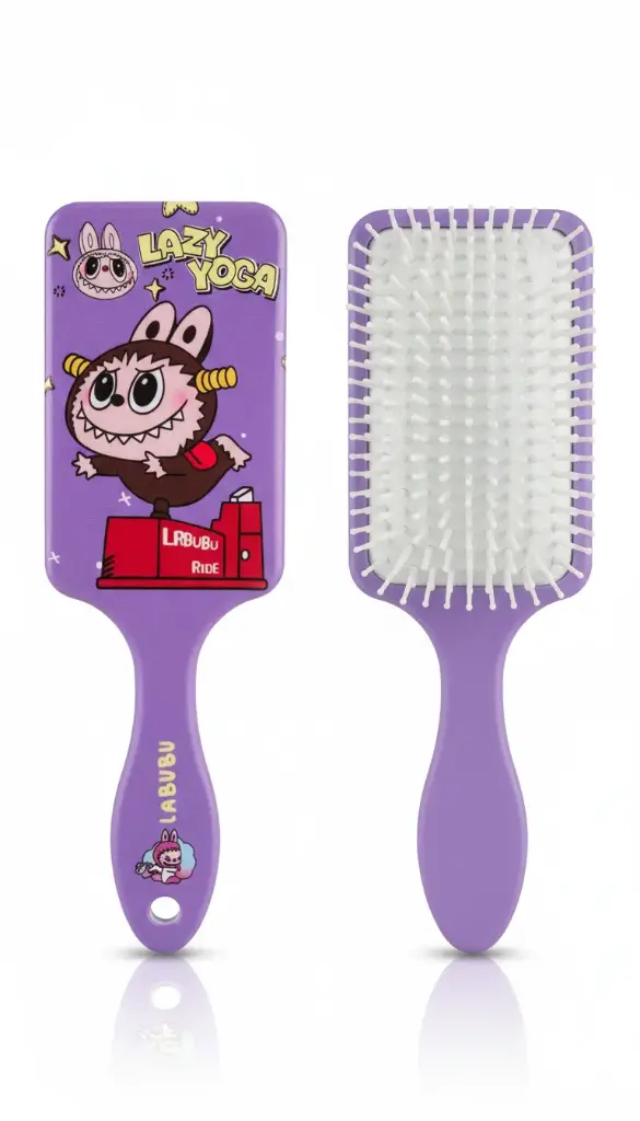 Cepillo de pelo cuadrado infantil Art. 4193/651