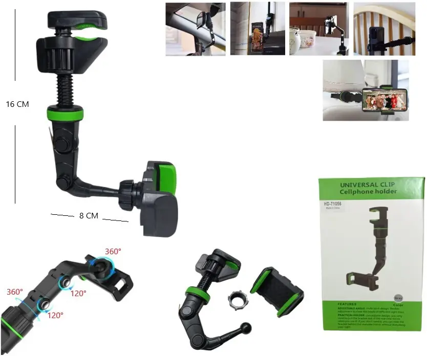 [ITHD71056] Soporte de celular p/auto 71056