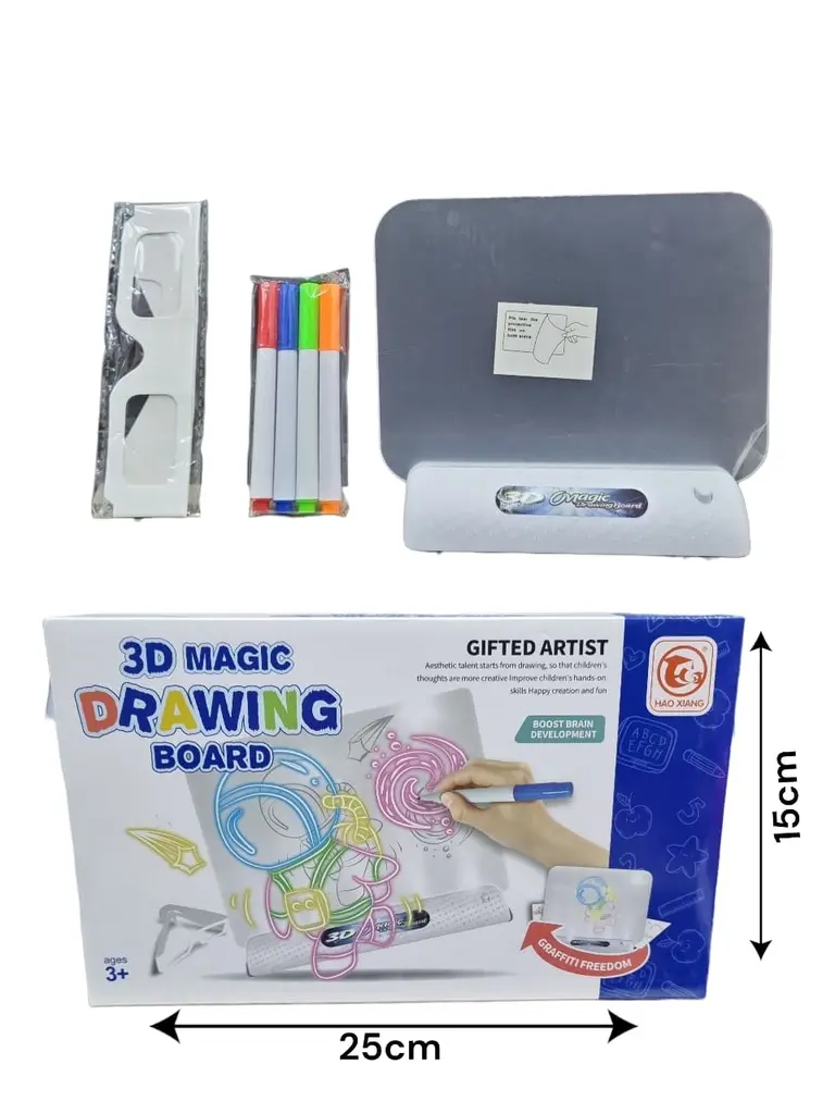 Pizarra Led 3D con marcadores JY-25-169