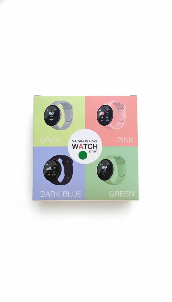 [IT118] Reloj Inteligente Macaron Colores Art. 118