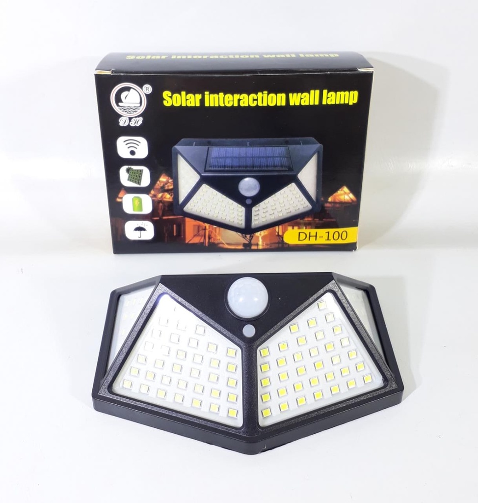 [ITDH100] Lampara c/sensor Solar Art. 100