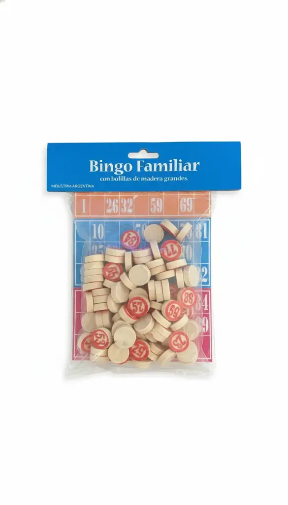 Bingo Familiar Madera